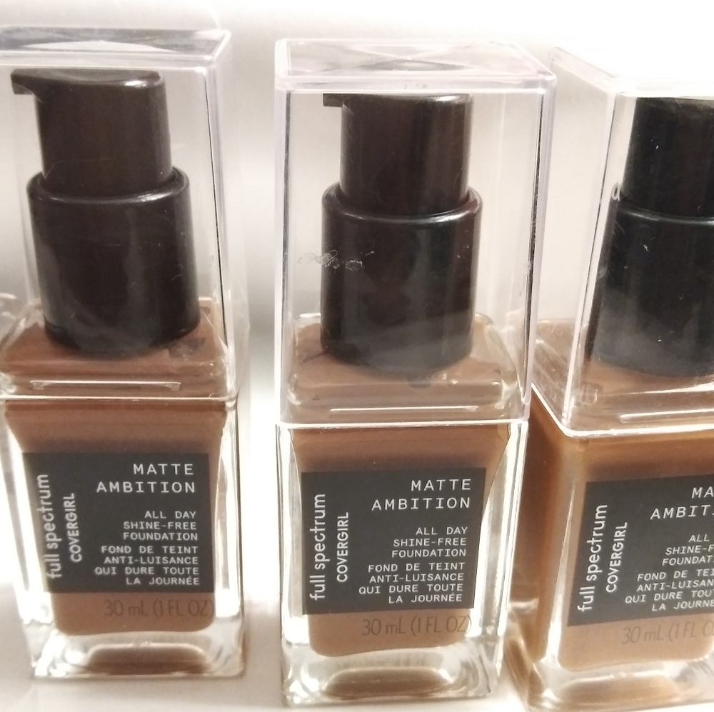 Full spectrum CoverGirl matte ambition foundation